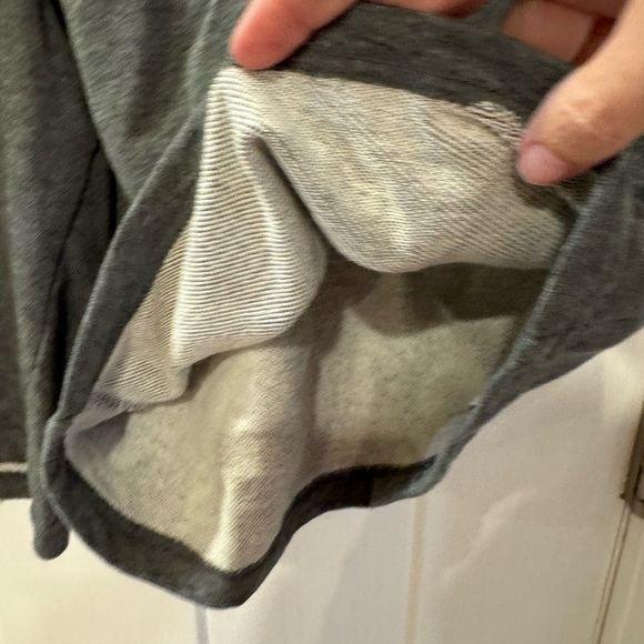 Eddie Bauer gray French Terry Bermuda Drawstring Shorts men’s size XXL - Picture 4 of 12